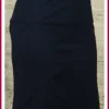 Női elegáns szoknya, sötétkék olasznoitaska-hu 2